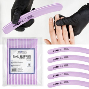 Polerka pilnik do paznokci manicure 120/180 10szt