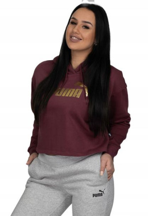 Bluza Damska Puma Hoodie Fl 847312 03 R-s
