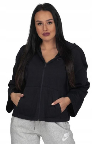 Bluza Damska Rozpinana Nike Czarna Dn4943 010 R-xs