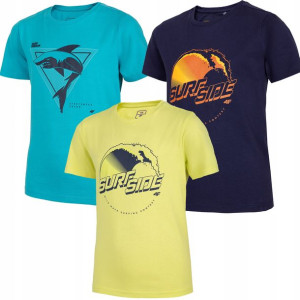 4f Koszulki 3szt T-shirt Koszulka Zestaw R-128