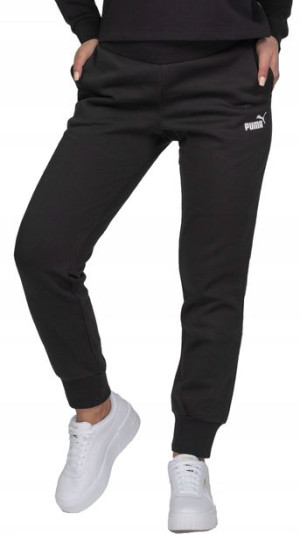 Spodnie Dresowe Damskie Puma 851827 01 Czarne R-l