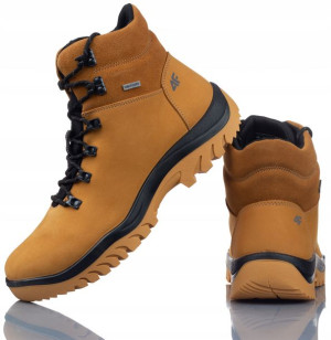 Buty 4f Trekkingowe Obmh255-83s Zimowe Skóra R-40
