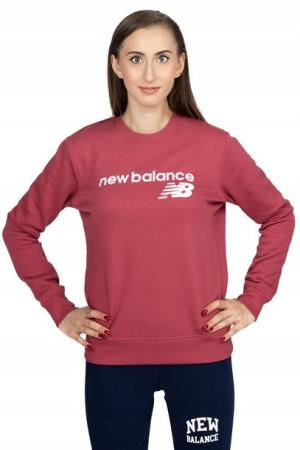 New Balance Bluza Damska Czerwona Wt03811err R-xs
