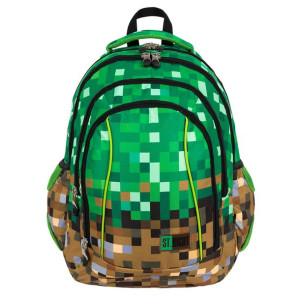 St.Right Plecak 4-kom PX Minecraft klocki 4-8k