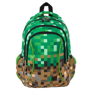 St.Right Plecak 3-kom PX Minecraft klocki 1-3k