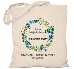 Torba Uczę Najmłodszych na DZIEŃ NAUCZYCIELA torba 240g