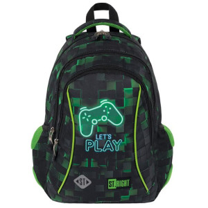 St.Right Plecak 3-kom Dark Game Pad Gamer 1-3k