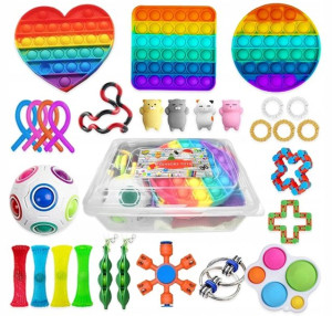 Zestaw Zabawek Antystresowych Gniotki Fidget Toys