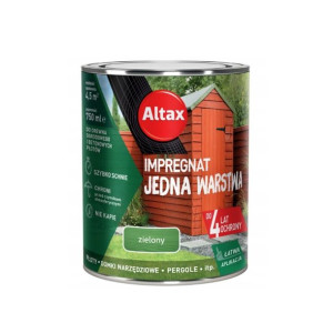 Impregnat Altax Jedna Warstwa 0,75 l Zieleń Mat