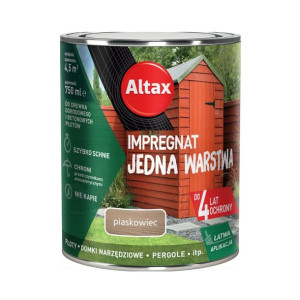 Impregnat Altax Jedna Warstwa 0,75L Piaskowiec