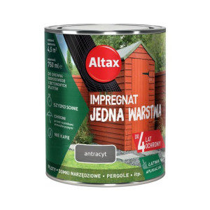 Impregnat Altax Jedna Warstwa 0,75L Antracyt