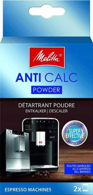 MELITTA ANTI CALC Powder Odkamieniacz do ekspresów 2 saszetki