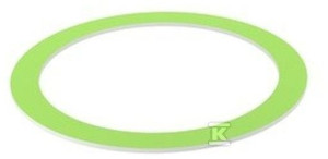 Uszczelka do dwuzłączek żeliwnych EKO (śrubunka) 2 1/2" 2 sztuki w opakowan