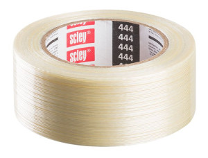 Taśma pakowa bezbarwna mocna Scley seria 444 (25mm x 33m)