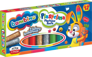 BAMBINO Plastelina klasyczna 12 kolorów