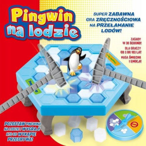 Pingwin na lodzie