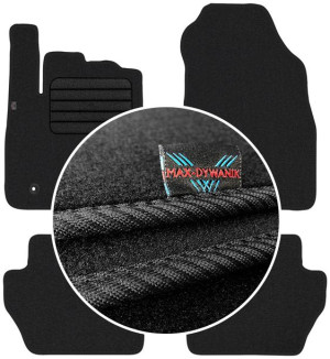 Ford Fiesta MK6 FL 2011-2017 Wycieraczki welurowe