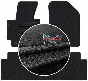Kia Soul II 2013-2017 Wycieraczki welurowe