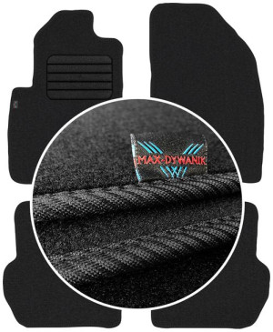 Ford Fiesta MK5 2005-2008 Wycieraczki welurowe