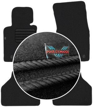 BMW 7 E65 Short 2001-2008 Wycieraczki welurowe