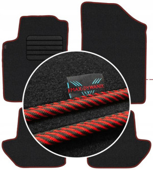 Citroen C3 Pluriel 2003-2010 Wycieraczki welurowe