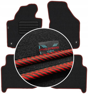 VW Touran I FL 5os 2010-2015 Wycieraczki welurowe