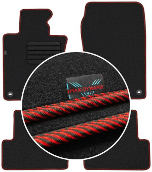 Honda Accord VIII 2008-2011 Wycieraczki welurowe