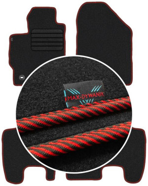 Toyota Yaris II 2005-2011 Wycieraczki welurowe