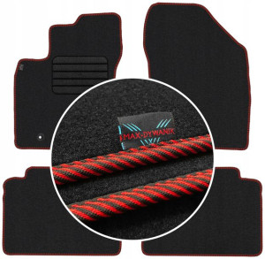 Toyota Avensis III 2009-2013 Wycieraczki welurowe