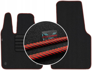 Smart Fortwo III 2013-2020 Wycieraczki welurowe