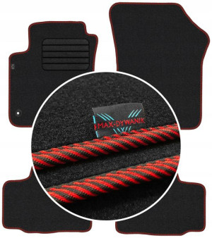 Skoda Citigo 2011-2019 Wycieraczki welurowe