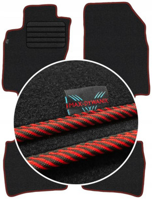 Nissan Note I 2006-2012 Wycieraczki welurowe