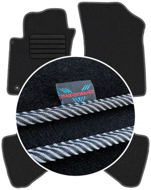 Citroen C1 I 2005-2009 Wycieraczki welurowe