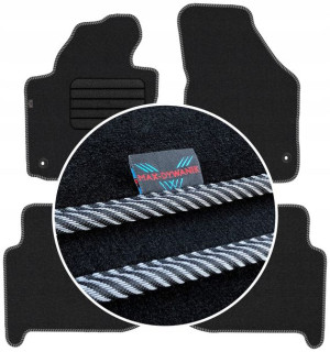 VW Touran I FL 5os 2010-2015 Wycieraczki welurowe