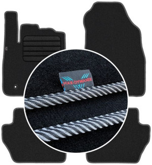 Ford Fiesta MK6 FL 2011-2017 Wycieraczki welurowe