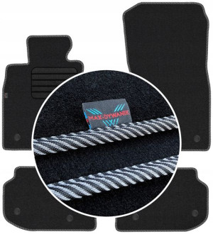 BMW 5 F10 F11 2010-2013 Wycieraczki welurowe