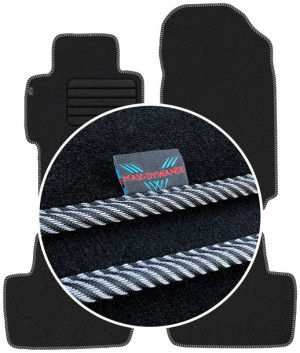 Honda Accord VII 2003-2008 Wycieraczki welurowe