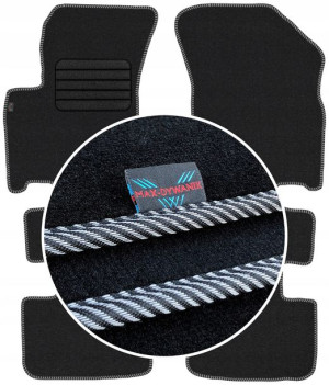 Fiat Sedici 2006-2014 Wycieraczki welurowe