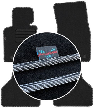 BMW 7 E65 Short 2001-2008 Wycieraczki welurowe