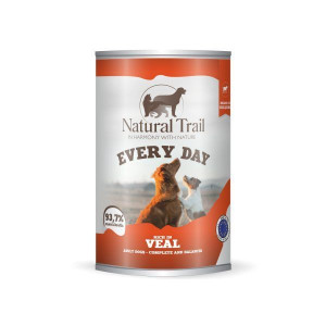 Natural Trail Every Day Mokra Karma Dla Psa Bogata w Cielęcinę 400 g