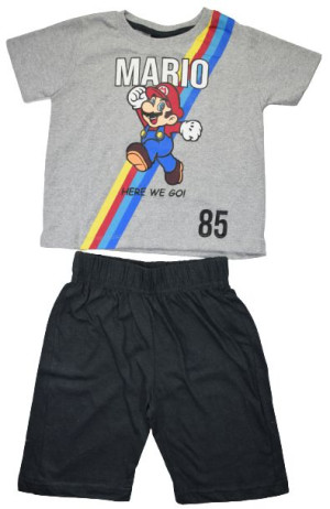Piżama dziecięca SUPER MARIO 110 Krótki Rękaw 5+