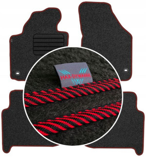 VW Touran I 5os 2003-2010 Wycieraczki welurowe