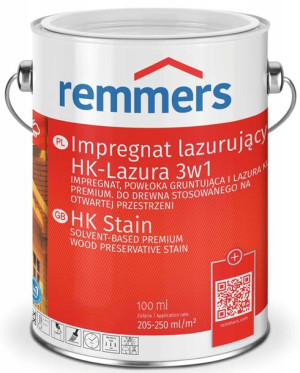 Remmers HK-Lasur impregnat do drewna KOLORY 100ml