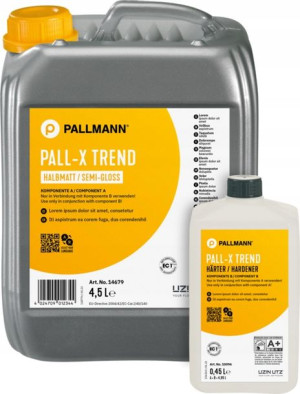 Pallmann PALL-X TREND 4,95L dwuskładnikowy lakier