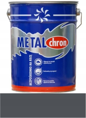 Farba na rdzę METALCHRON ANTRACYT RAL 7016 5L