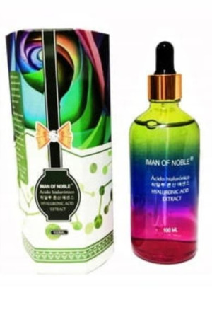 Tęczowe serum do twarzy z KWASEM HIALURONOWYM - 100 ml Iman of Noble