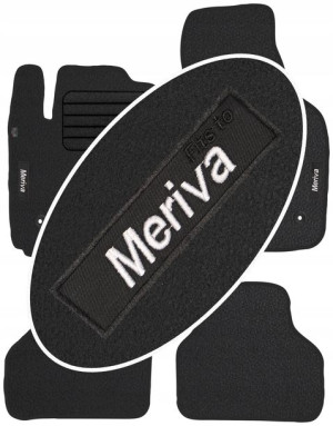 Opel Meriva A 2003-2010 Welurowe z NAPISEM