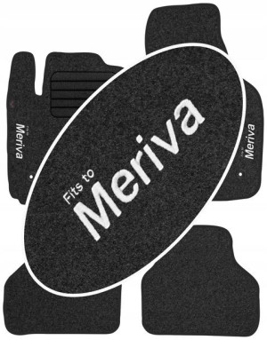 Opel Meriva A 2003-2010 Welurowe z NAPISEM