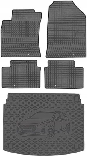 Hyundai i30 III HB 2017- Dywaniki z matą