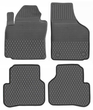 VW Passat B7 2010-2014 Dywaniki gumowe korytka